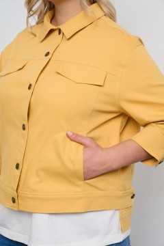 Жакет укороченный горчичного цвета  Intikoma(фото3)