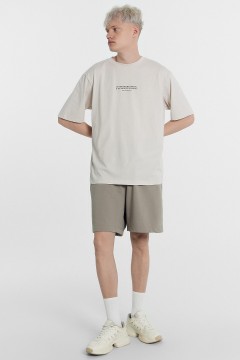 Мужская футболка с принтом из трикотажа 24-3666П-0 Mark Formelle men(фото2)